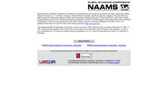 Desktop Screenshot of naamsstandards.org